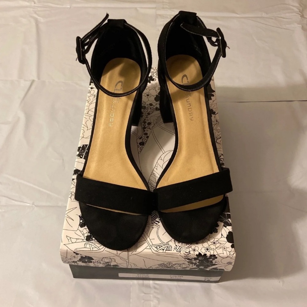 Black heels
